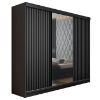 Obrazek Szafa Malani 200 L grafit/ front grafit