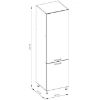 Obrazek Szafka kuchenna Sofia 2D 60cm słupek