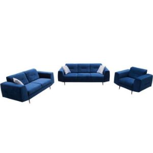 Obrazek Komplet wypoczynkowy Venezia 3/2/1 BLUVEL 86