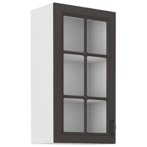 Obrazek Szafka kuchenna STILO grafit mat/biały 40gs-90 1f