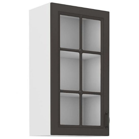 Obrazek Szafka kuchenna STILO grafit mat/biały 40gs-90 1f