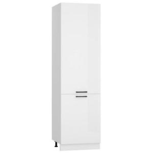 Obrazek Szafka kuchenna Oscar D60lo 2133 Pl 2fr biały połysk/biały 