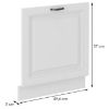 Obrazek Front kuchenny STILO biały mat/biały front zm 570x596