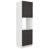 Obrazek Szafka kuchenna STILO grafit mat/biały 60dps-210 3s 1f