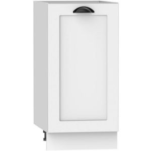 Obrazek Szafka Kuchenna Adele D40 Pl Biały Groszek/Biały