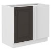Obrazek Szafka kuchenna STILO grafit mat/biały 105 nd 1f bb
