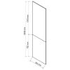 Obrazek Panel boczny Max 720 + 1313 jasno beżowy 