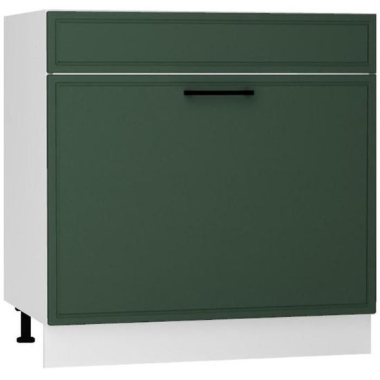 Obrazek Szafka Kuchenna Emily D80ZL S/1 ZASL zielona mat