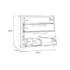 Obrazek Komoda Surfinio SFNK211-M378