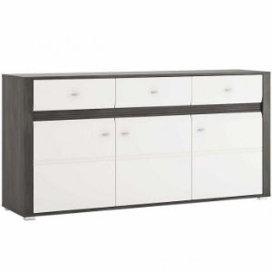 Obrazek Komoda Sevilla typ 40 3D3S sosna norweska/ biały