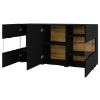 Obrazek Komoda 3d Ava 25 czarny onyx/wotan