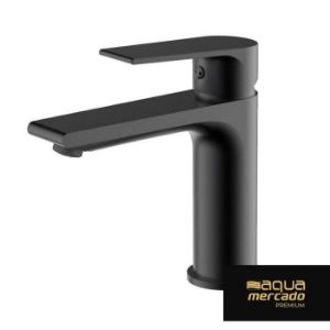 Obrazek Bateria umywalkowa Sol Black