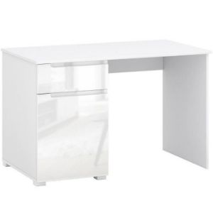 Obrazek Biurko lewe Hill biały połysk