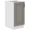 Obrazek Szafka kuchenna Stilo claygrey/biały 40d 1f bb