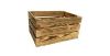 Obrazek Skrzynka drewniana opalana "M" 40x30x21 cm 
