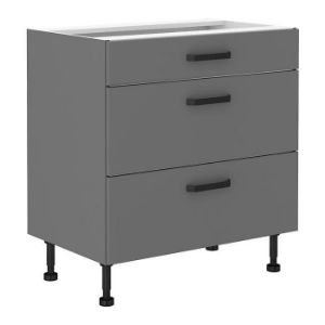 Obrazek Szafka kuchenna NESSA antracyt 80d 3s bb