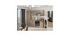 Obrazek Szafka kuchenna Stilo claygrey/artisan 30g/90 1f