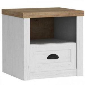 Obrazek Stolik nocny Prowansja sosna andersen/dąb lefkas ciemny