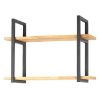 Obrazek Półka Loft 07-01 59,5/43/24,3 cm czarny