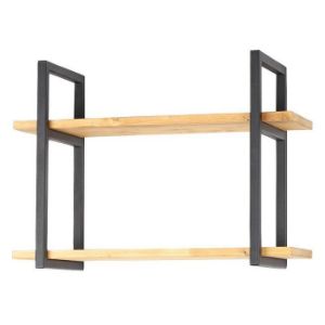 Obrazek Półka Loft 07-01 59,5/43/24,3 cm czarny