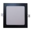 Obrazek Panel LED SQUARE 9W 4200K kwadrat czarny