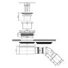 Obrazek Syfon brodzikowy HC2730LCPN-PB