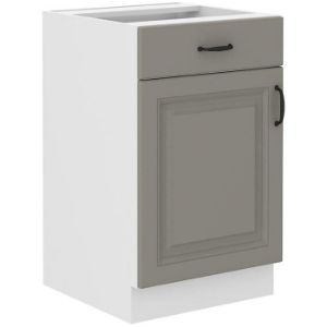 Obrazek Szafka kuchenna Stilo claygrey/biały 50d 1f 1s bb