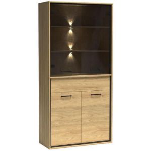 Obrazek Witryna M3 Mediolan Natural Hikora