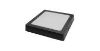 Obrazek Panel LED Blok 6W 4200K Kwadrat Czarny
