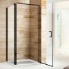 Obrazek Kabina Atena 90x90x190 czarny profil