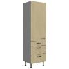 Obrazek Szafka kuchenna SCANDI jodełka/antracyt 60dks-215 1f 3s 