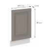 Obrazek Front kuchenna Stilo claygrey/biały 570x446