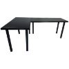 Obrazek Biurko Gamingowe Narożne 2x 136x66x18 Model 0 Czarny Low