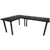 Obrazek Biurko Gamingowe Narożne 2x 136x66x18 Model 0 Czarny Low