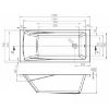 Obrazek Wanna Rondo 150x70