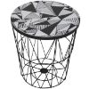 Obrazek Kosz Basket czarny/trójkąty