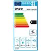 Obrazek Okap WK-4 Clarus Eco czarny łuk