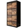 Obrazek Szafa Old Wood T 100 Czarny/Old Style