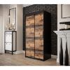 Obrazek Szafa Old Wood T 100 Czarny/Old Style