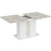 Obrazek Stół Grays Beton/Biały