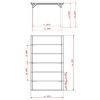 Obrazek Wiata garażowa 3x5x2,35 m