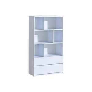 Obrazek Regał duży Rino 04 biały/biały