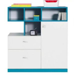 Obrazek Szafka Mobi MO-9 90 biały/turkus