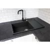 Obrazek Zlew Camea 790X500X210 karbon
