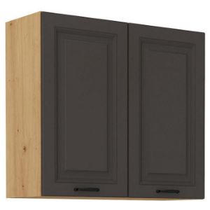 Obrazek Szafka kuchenna STILO grafit mat/artisan 80g-72 2f