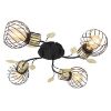 Obrazek Lampa 54113-4D Czarno-złota LW4
