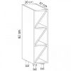 Obrazek Szafka kuchenna Gardena D20W grey