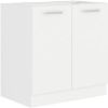 Obrazek Szafka kuchenna Eko White 80ZL 2F BB