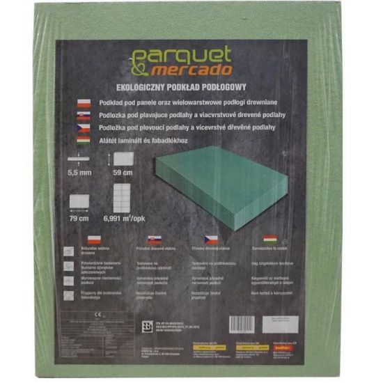 Obrazek Podkład pod panele Basic Mercado Natural Mat 5mm