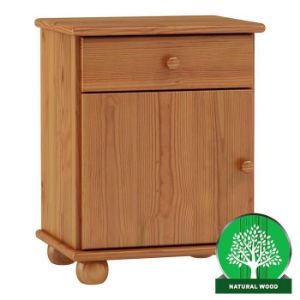 Obrazek Szafka nocna olcha gładka